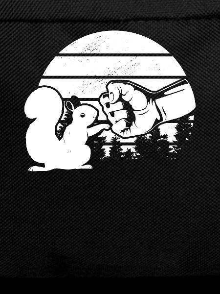 Funny squirrel, fist thrust, squirrel