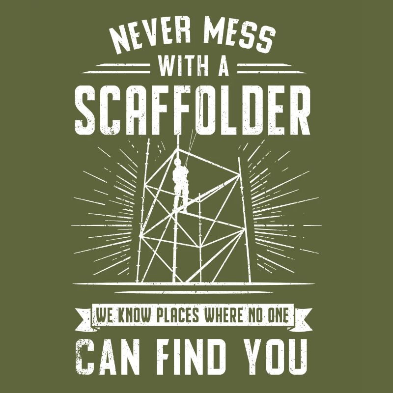 Scaffolding Builder Gift Work Occupation Construction Worker Job