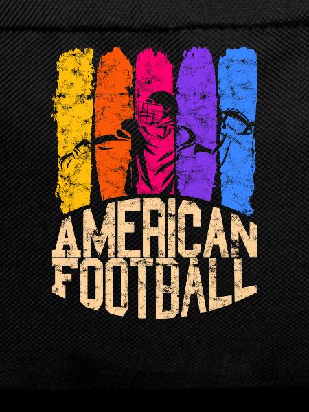 American Football Colour Quarterback