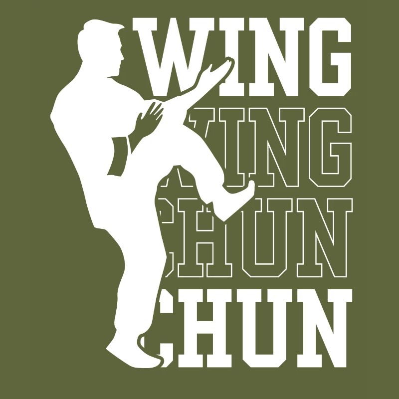 Wing Chun Trainer Kampfsport Kampfkunst Training