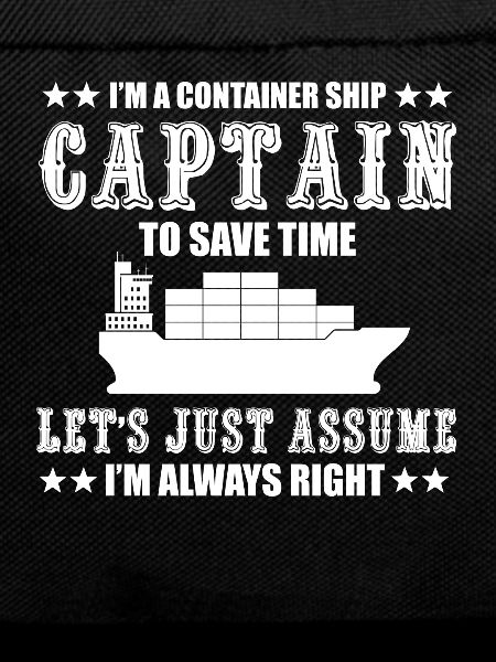 Container ship Captain