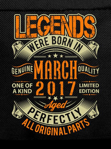 2017 March Birthday Legend