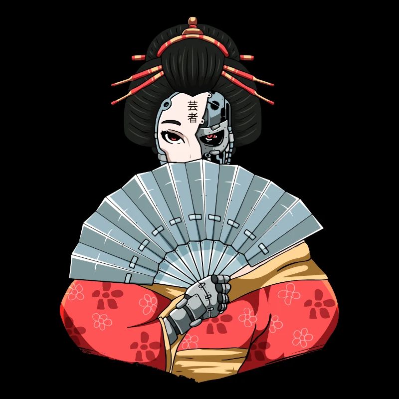 Cyborg Geisha Cyber Aesthetics