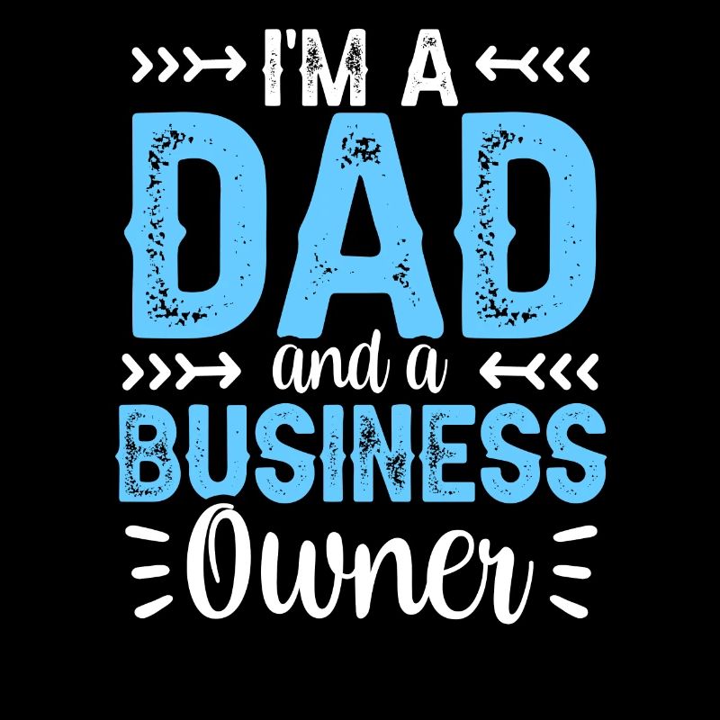 Ich Bin Ein Vater Und Ein Geschäftsinhaber CEO