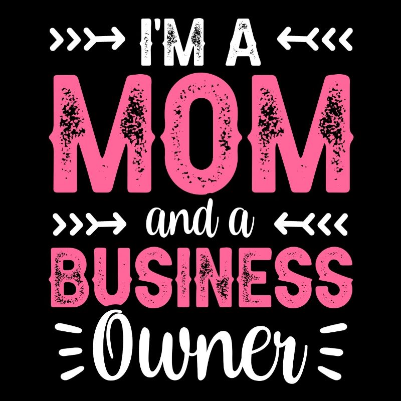 Ich Bin Eine Mutter Und Eine Geschäftsinhaberin