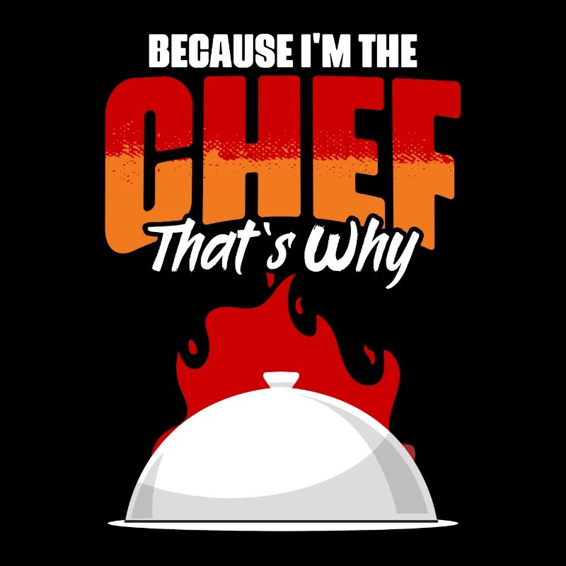 Parce que je suis le drôle de chef cuisinier pour l’humour
