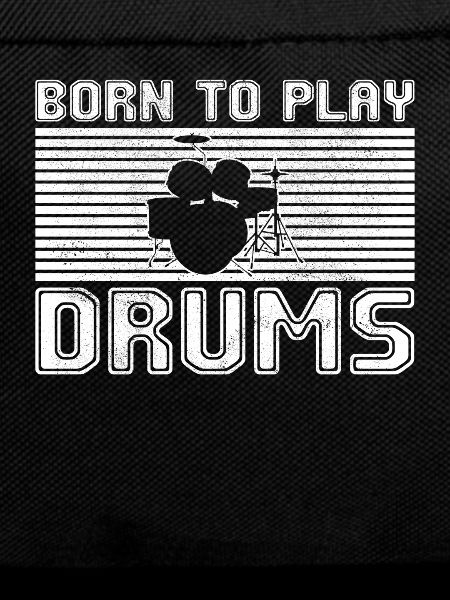 Playing the drums