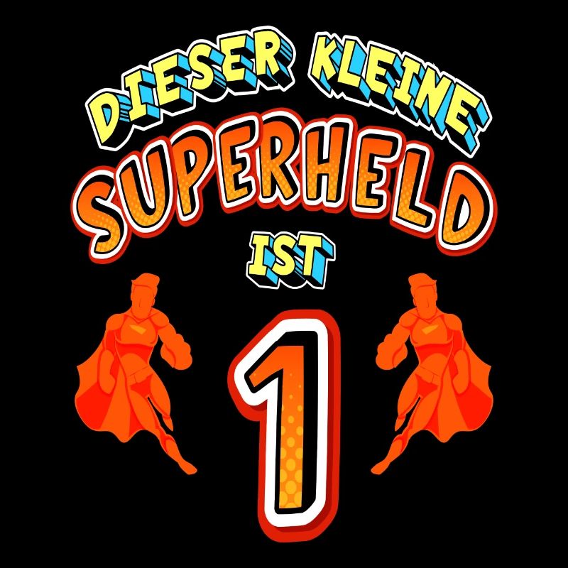 Superhelden 1. Geburtstag Jungs Geschenk