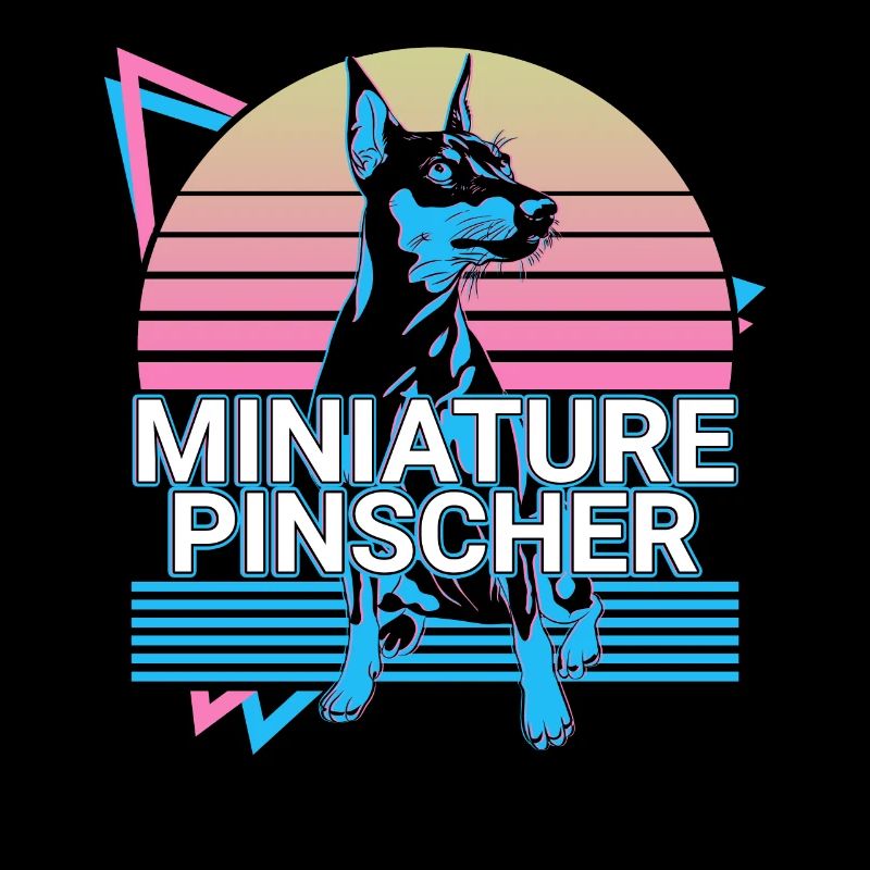 Zwergpinscher Retro