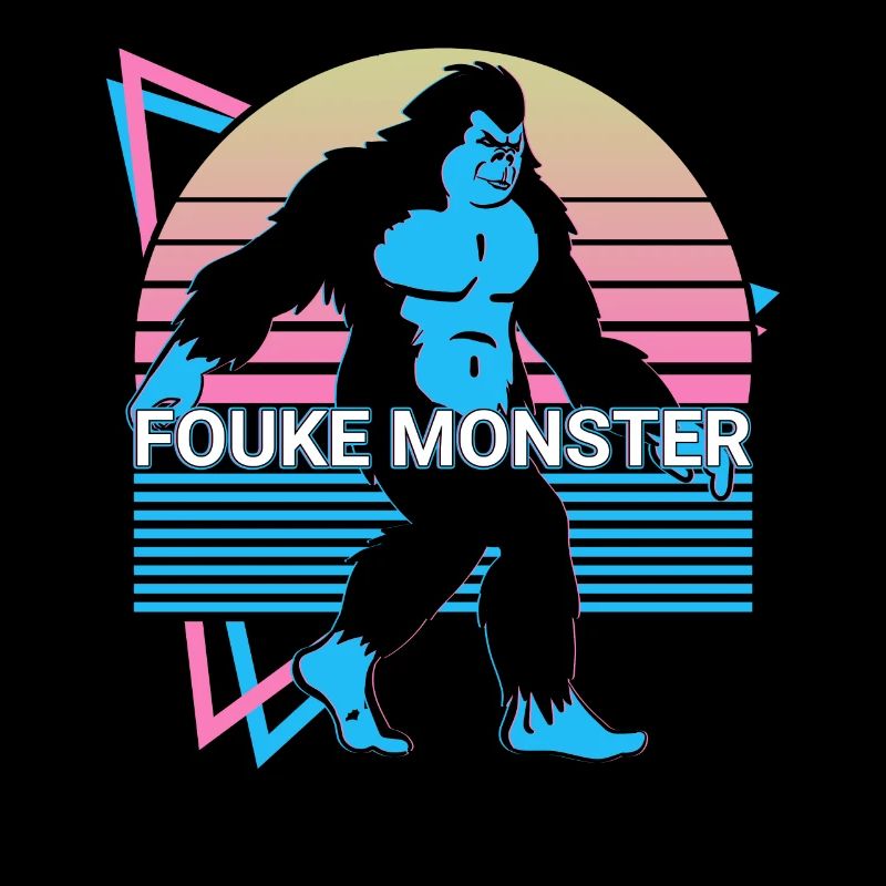 Fouke Monster Cryptozoology Retro