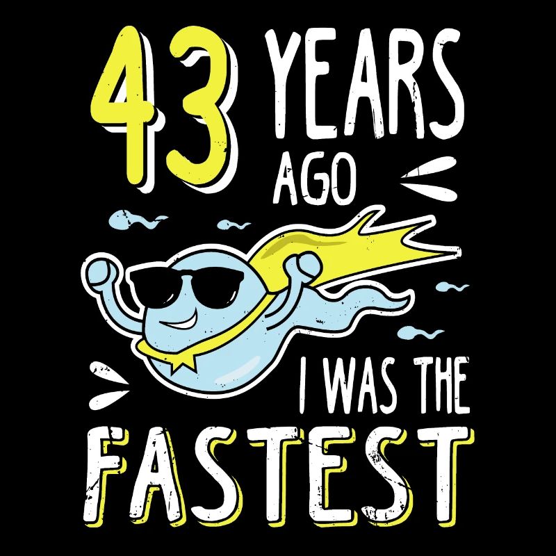 Il y a 43 ans, j’étais le 43e anniversaire le plus rapide