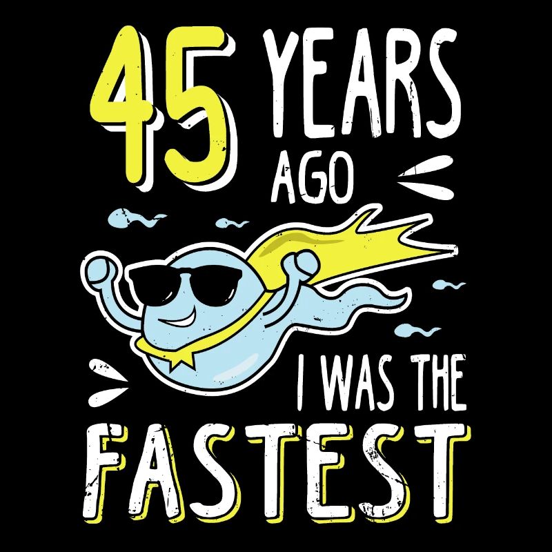 Il y a 45 ans, j’étais le 45e anniversaire le plus rapide