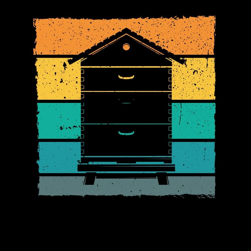 Beekeeper Beehive Retro