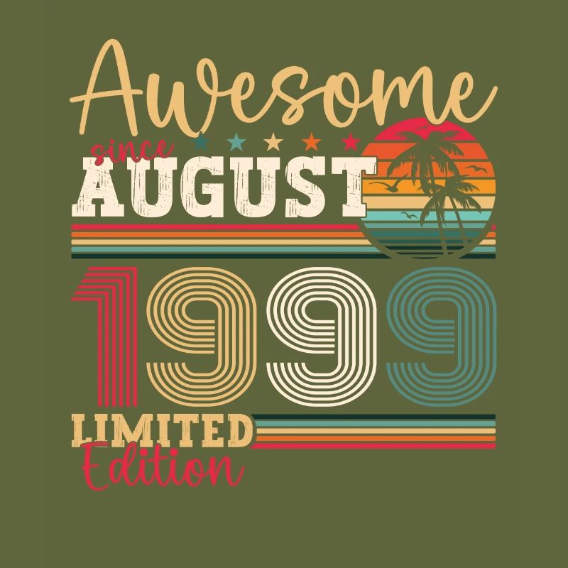 Awesome since August 1999 23. Geburtstag Geschenk