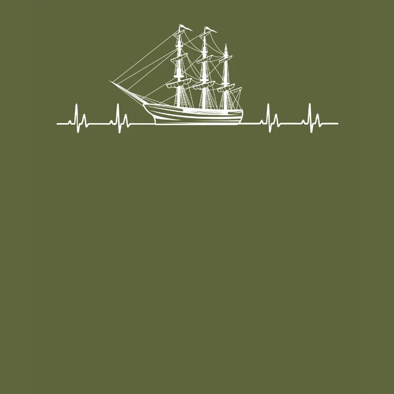 Sailing ship Herzschlag