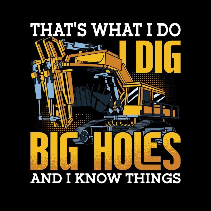 Bagger Bauarbeiter Baggern Baggerfahrer Geschenk