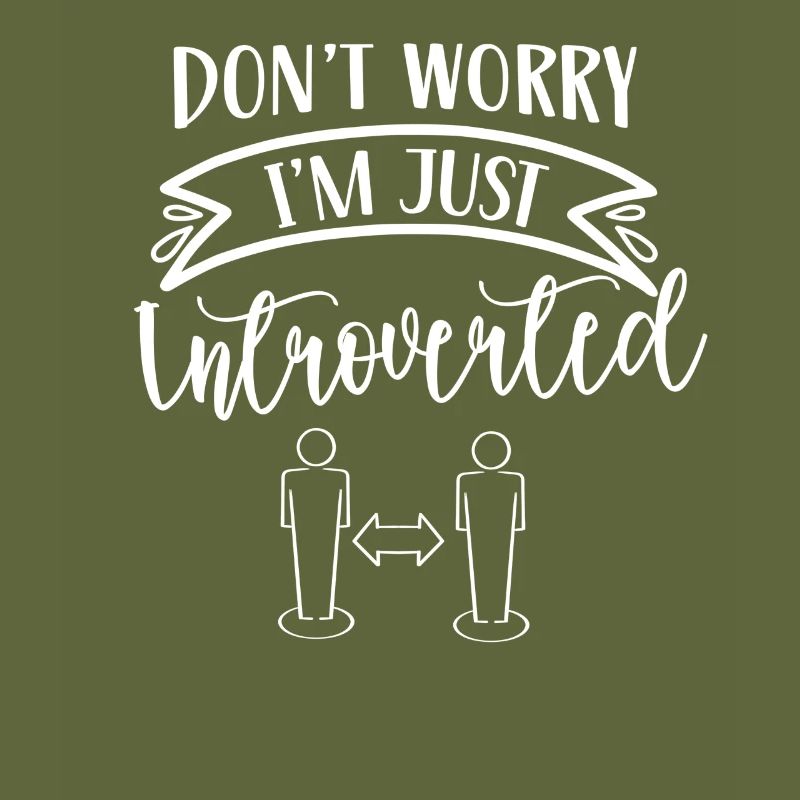 Ne vous inquiétez pas, je suis juste introverti timide