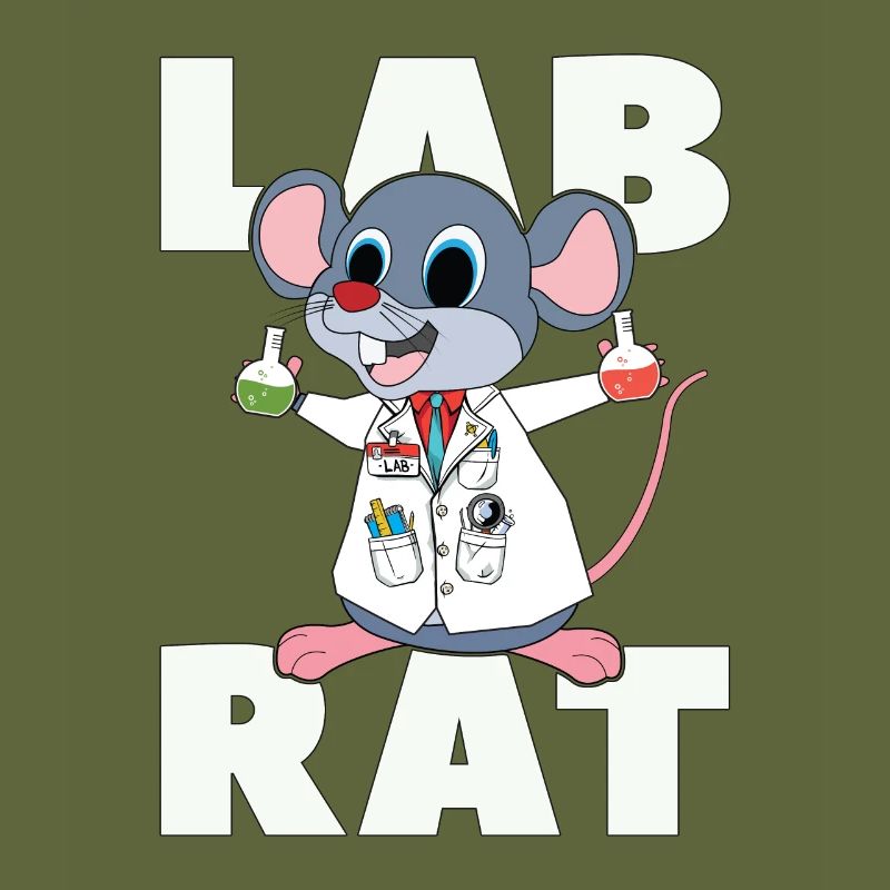 Technicien de laboratoire Lab Rat Science Cadeau