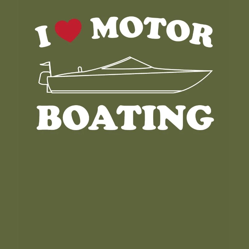 Ich Liebe Motorbootfahren
