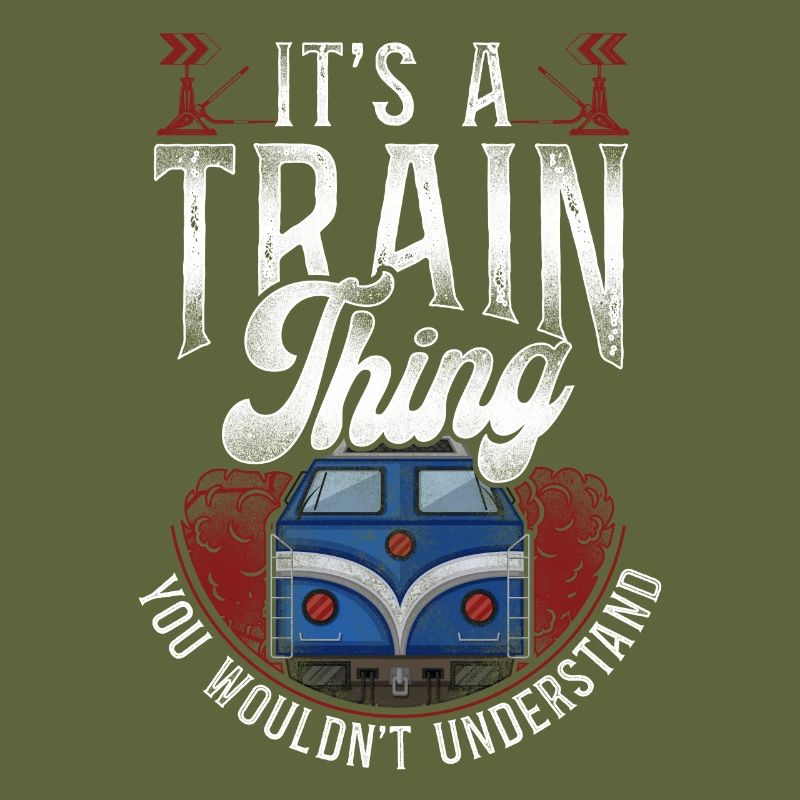 Freight Diesel Train Driver