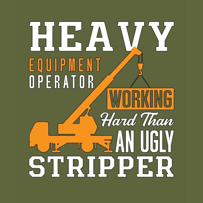 Construction Crane Driver Crane Operator Construction Worker Gift