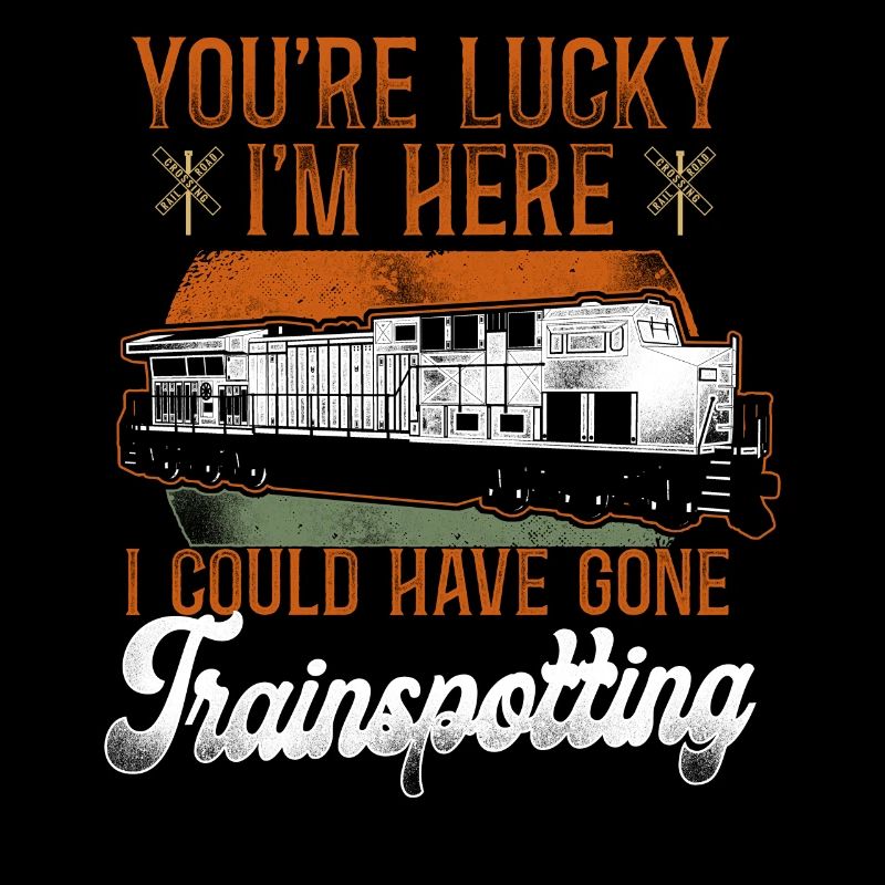 Freight Diesel Train Driver