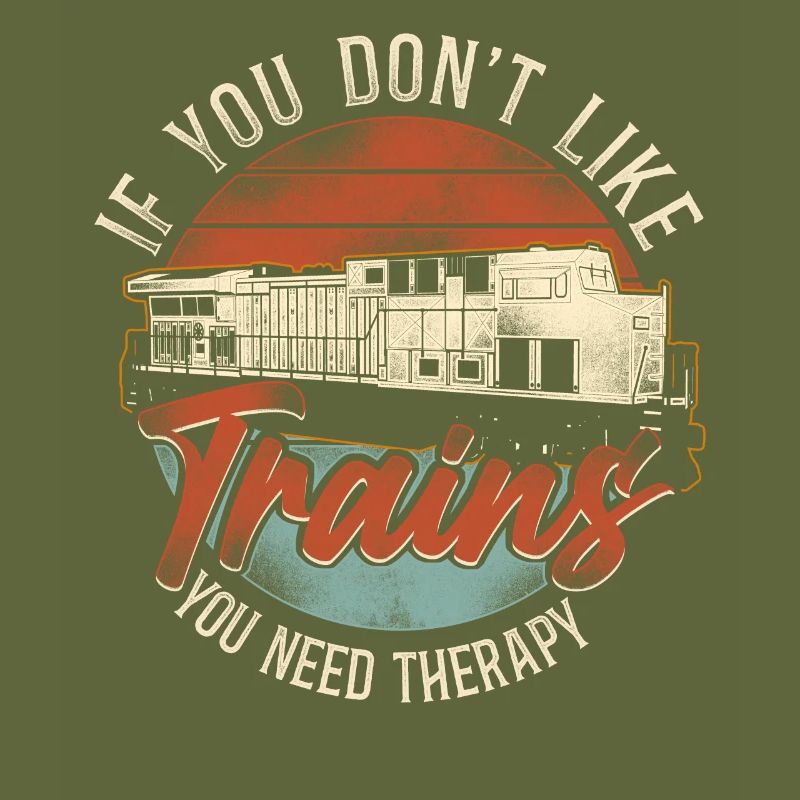 Freight Diesel Train Driver