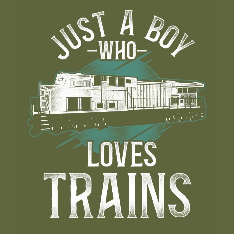 Freight Diesel Train Driver