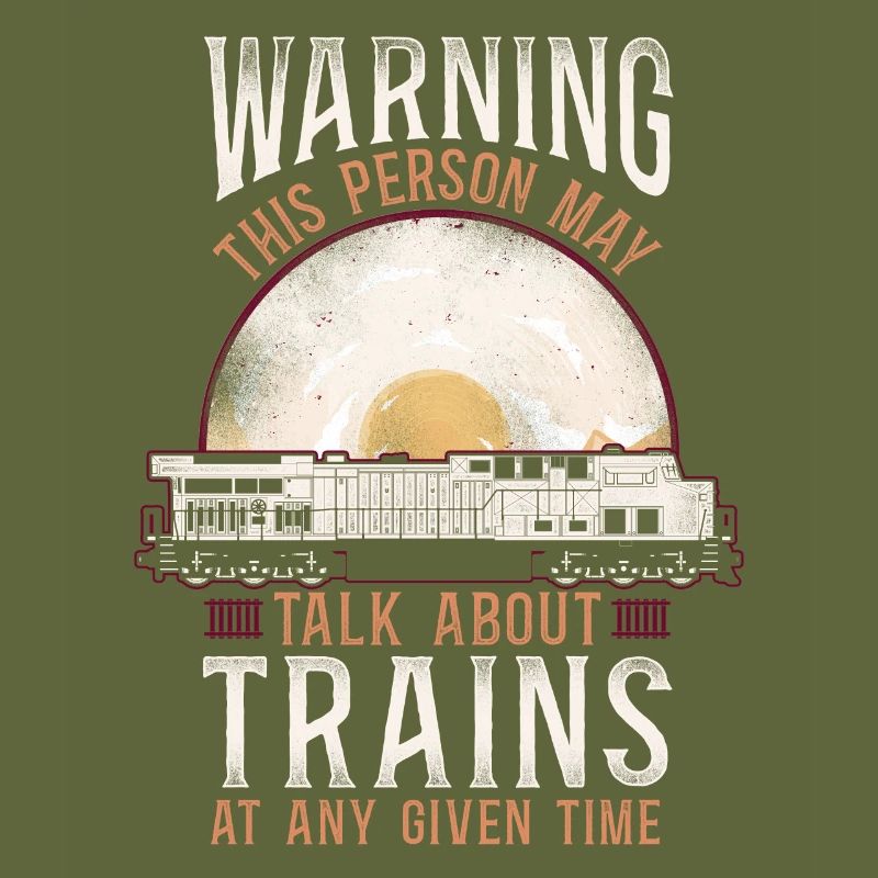 Freight Diesel Train Driver
