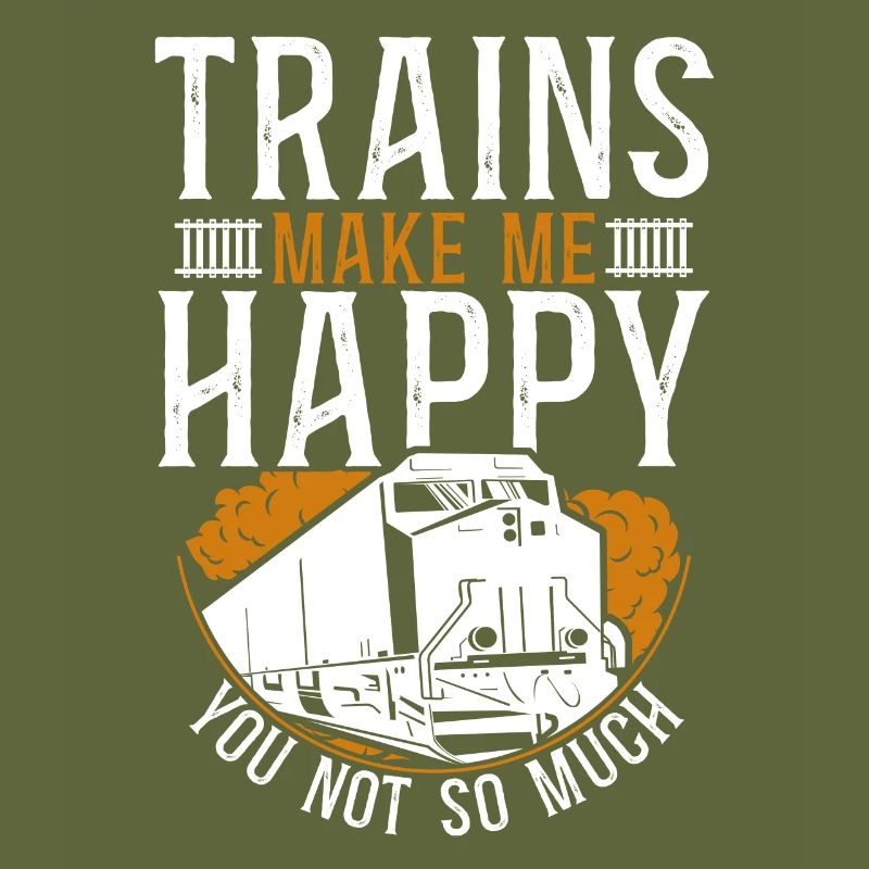 Freight Diesel Train Driver