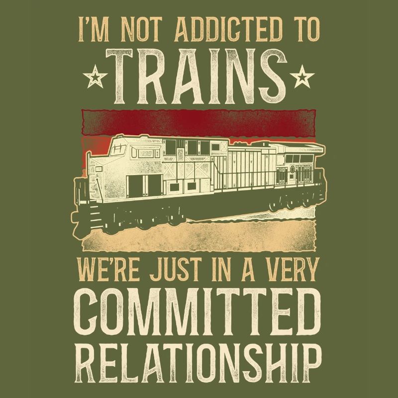 Freight Diesel Train Driver