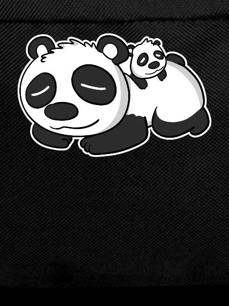 Panda Papa with Baby Panda
