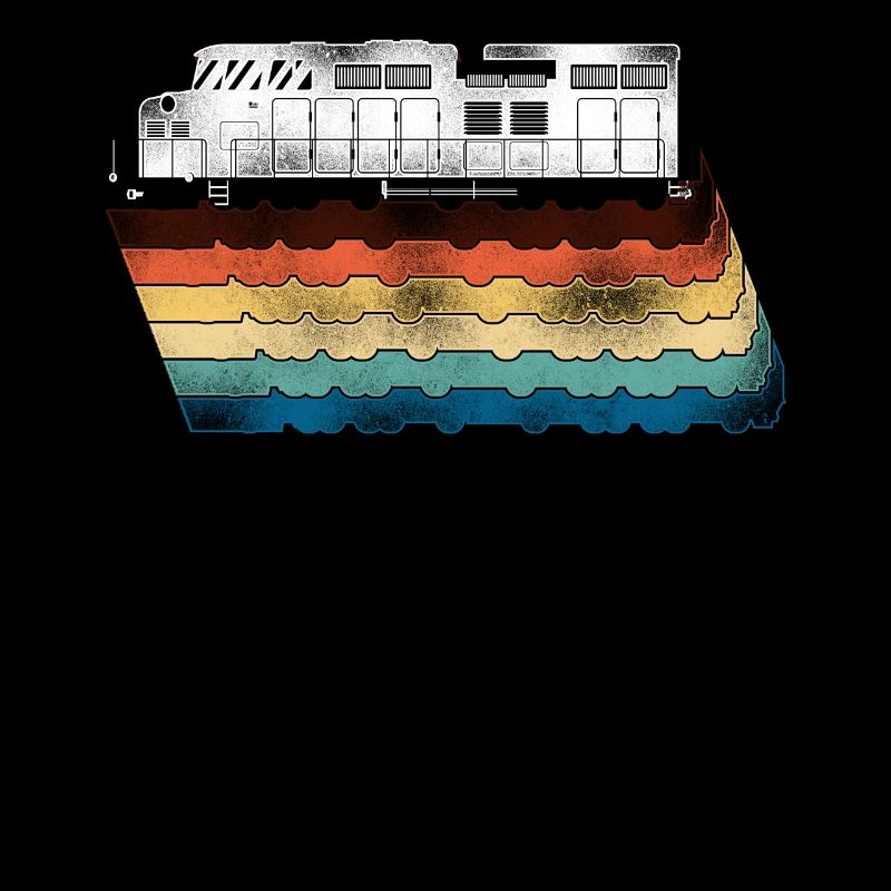 Freight Diesel Train Driver