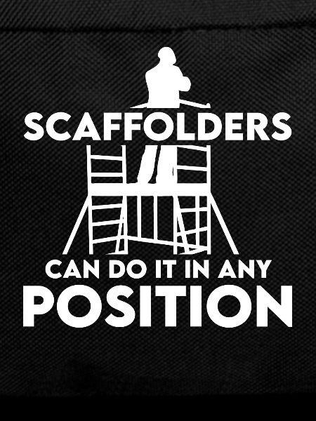 Funny scaffolding construction design