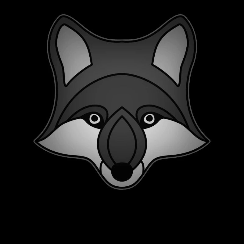 Motif d’animal sauvage de la forêt avec un design de renard