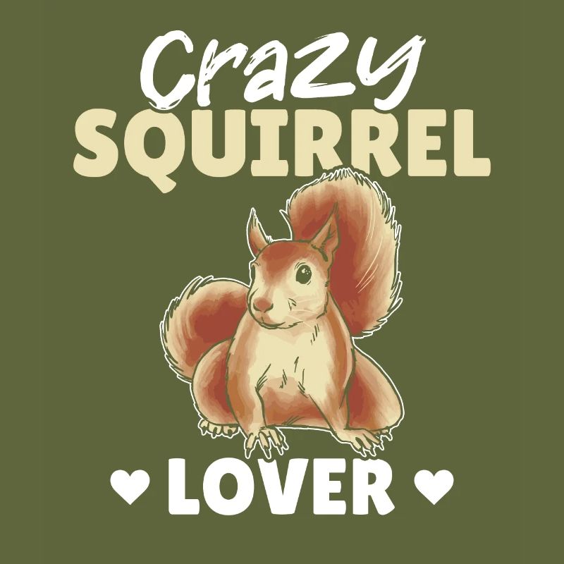Squirrel Season Cute Squirrel Crazy Squirrel