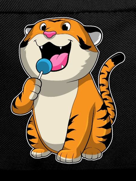 Tiger lollipop