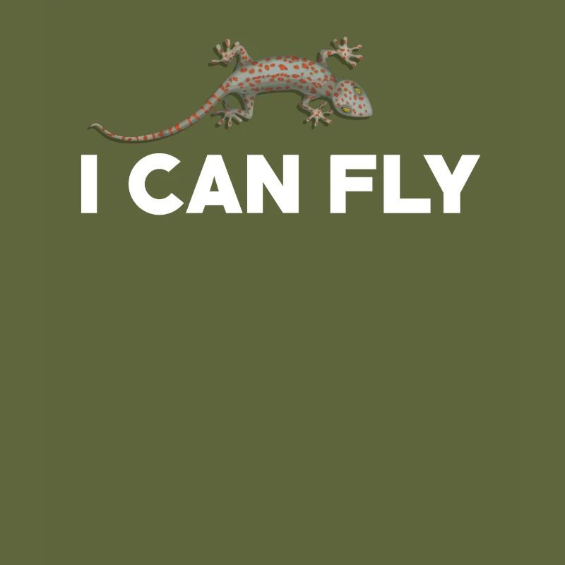 I Can Fly Gecko