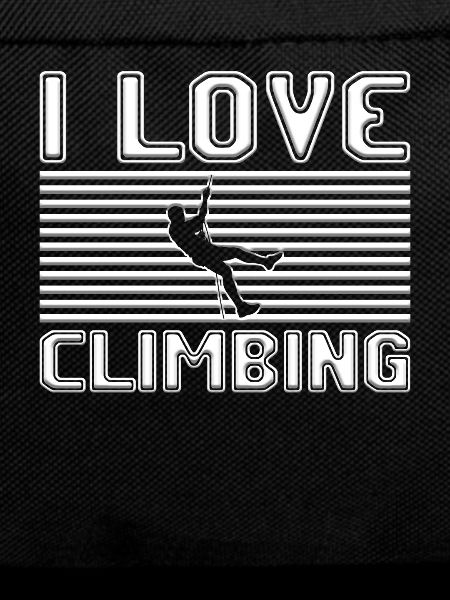 I love climbing