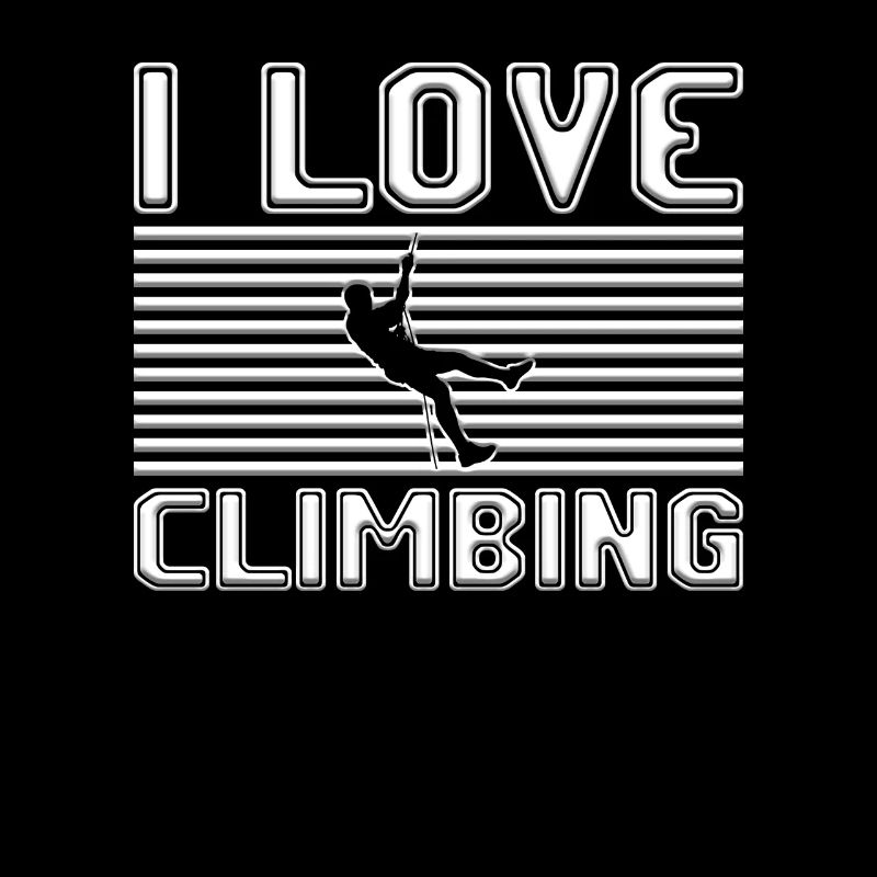 I love climbing