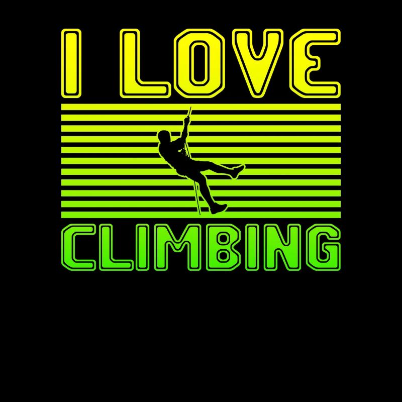 I love climbing