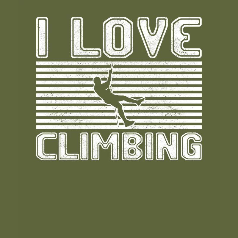 I love climbing