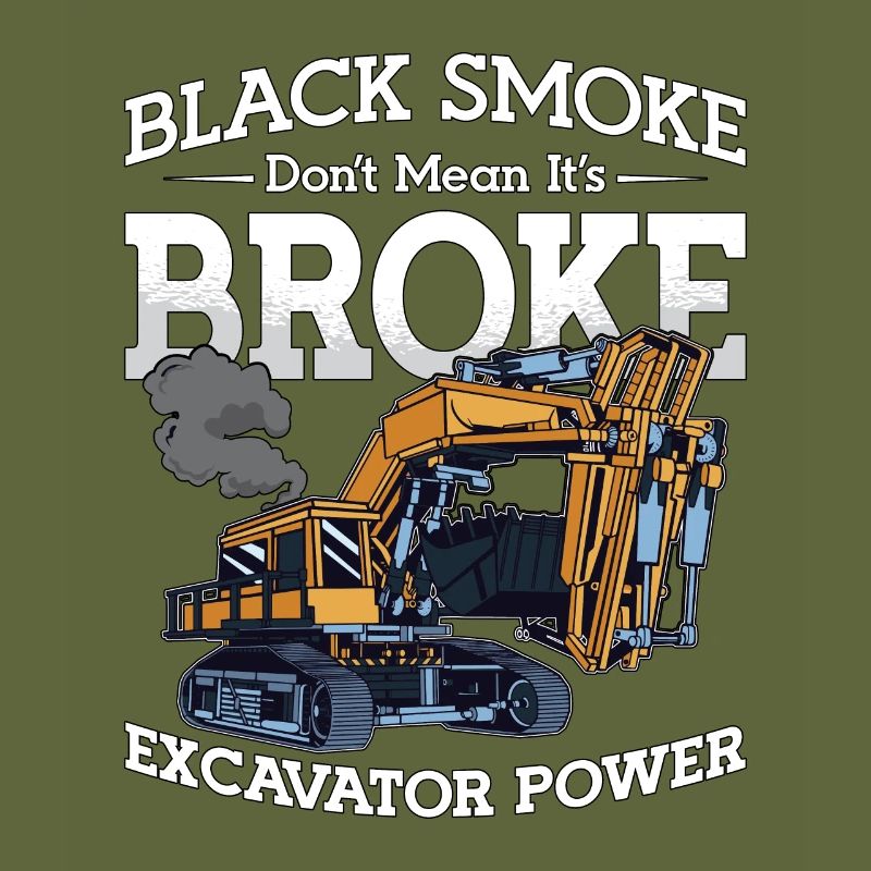 Excavators Excavator Driver Construction Worker Excavator Gift