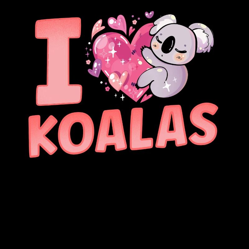 Ich Liebe Koalas Süß Koala Tier Koalabär