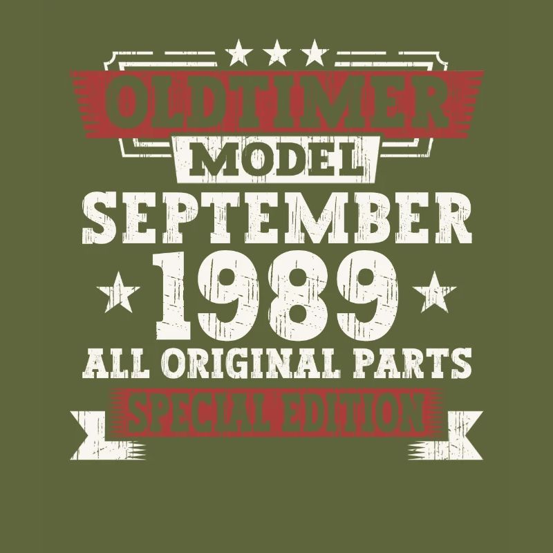 Oldtimer September 1989 33rd birthday Geschen
