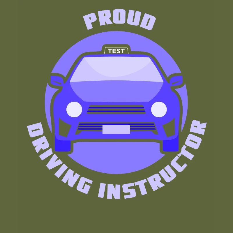 Proud driving instructor Profession Driving school Driving lesson
