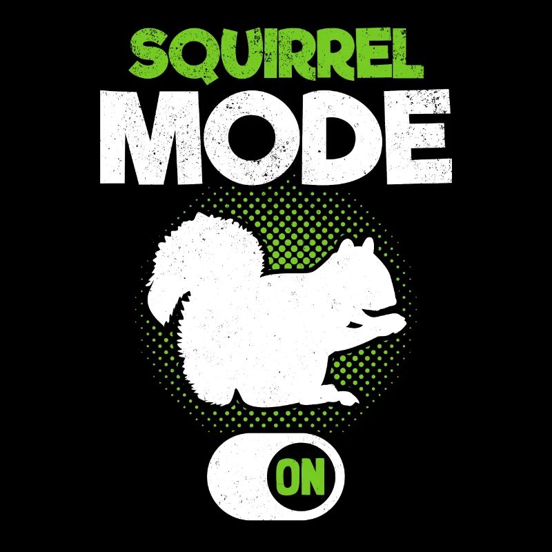 Squirrel mode on squirrel, funny