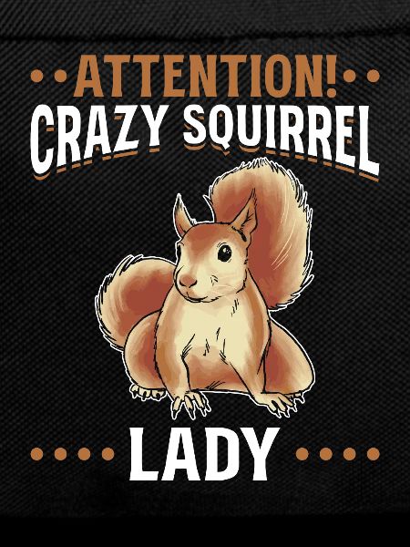 Eichhörnchen Crazy Squirrel Lady Eichhörnchen