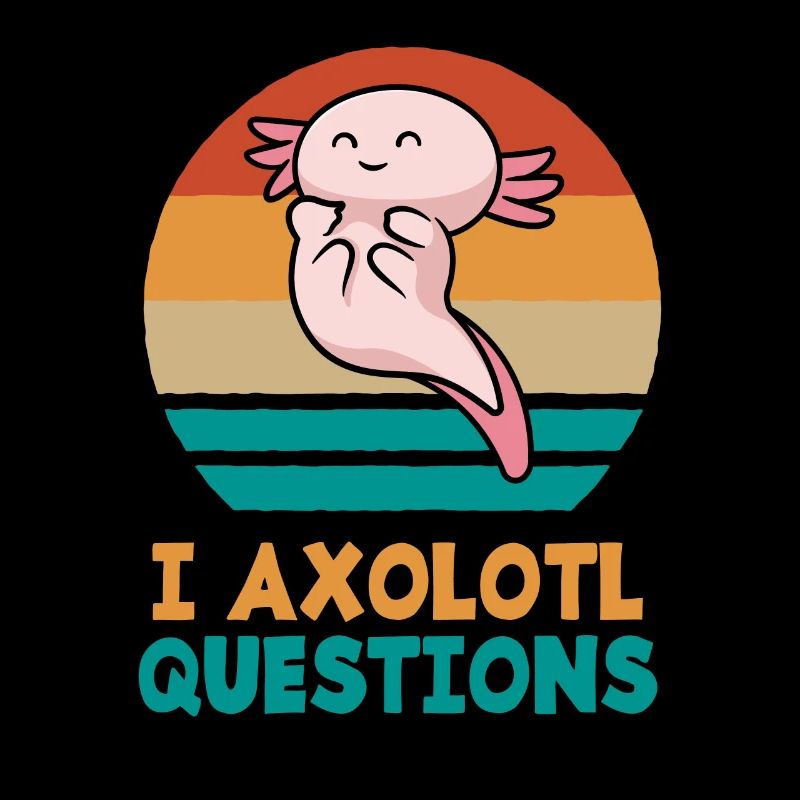 Funny axolotl