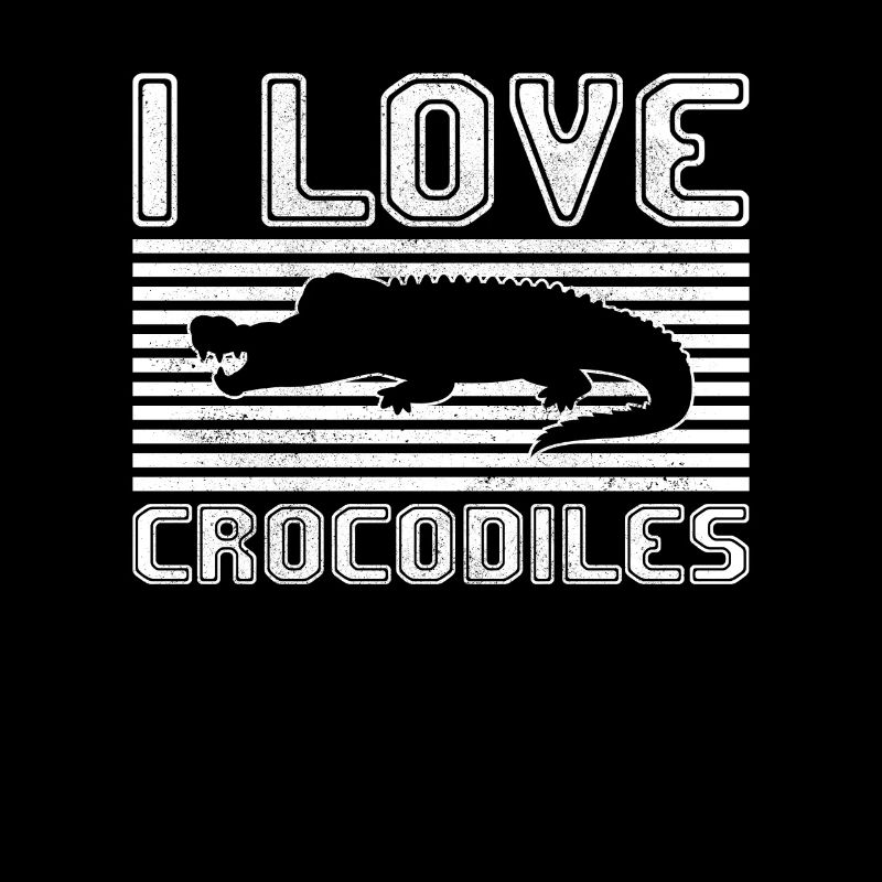 I love crocodiles